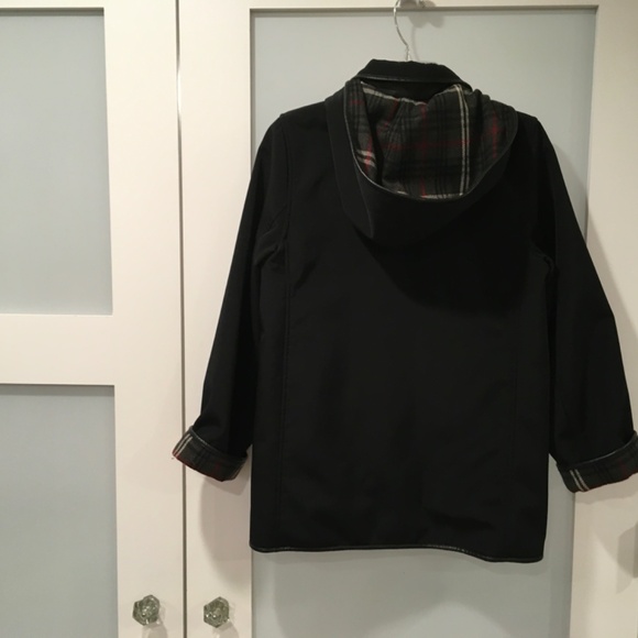 Talbots Petites Black Polyester Winter Jacket With Removeable Hood Size P - Picture 2 of 13